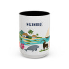 Mozambique Home Country Mug | Moving Away Gift | Long Distance Friendship | 11 oz 15 oz Accent Mug