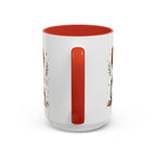 Wadi Rum Coffee Mug | Travel Destination Souvenir Gift | Accent Color Ceramic 11oz 15oz