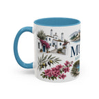Mugla Coffee Mug | Turkey Travel Souvenir | Vintage Illustrated City Gift | 11 oz 15 oz Accent Mug