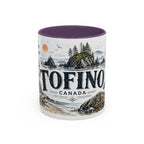 Tofino Mug, Canada Travel Souvenir, Bucket List Gift, Accent Ceramic Coffee Mug 11oz 15oz