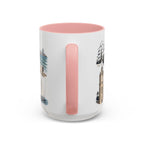 Tel Aviv Coffee Mug | Israel Travel Souvenir | Vintage Illustrated City Gift | 11 oz 15 oz Accent Mug