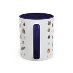 Denali National Park Christmas Mug | Watercolor Travel Souvenir | Holiday Gift | Accent Ceramic Coffee Cup 11oz 15oz