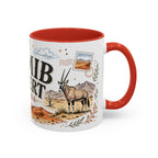 Namib Desert Coffee Mug | Travel Destination Souvenir Gift | Accent Color Ceramic 11oz 15oz