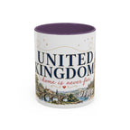 United Kingdom Home Country Mug | Moving Away Gift | Long Distance Friendship | 11 oz 15 oz Accent Mug