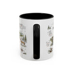 Hot Springs National Park Coffee Mug | Arkansas Thermal Spring Spa Gift | Accent Color Ceramic 11oz 15oz