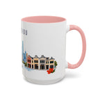Guangzhou Coffee Mug | China Travel Souvenir | Porcelain Decal City Gift | 11oz 15oz Accent Mug