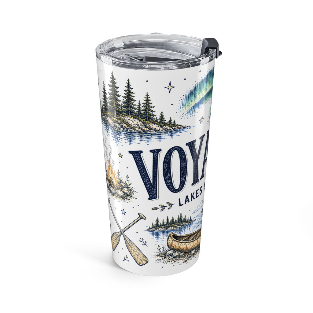 Voyageurs National Park 20oz Tumbler | Minnesota Lake Wilderness Canoe Gift | Insulated Stainless Steel Travel Cup