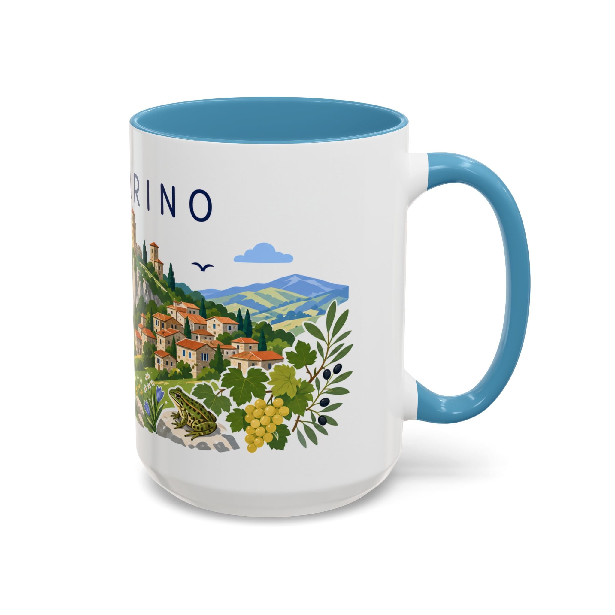 San Marino Coffee Mug | Travel Souvenir Accent Mug | Country Gift Ceramic Cup 11oz 15oz