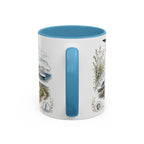 White Cliffs of Dover Mug, England Travel Souvenir, Bucket List Gift, Accent Ceramic Coffee Mug 11oz 15oz