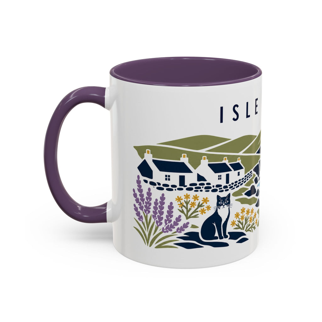Isle of Man Coffee Mug | Travel Souvenir Accent Mug | Country Gift Ceramic Cup 11oz 15oz