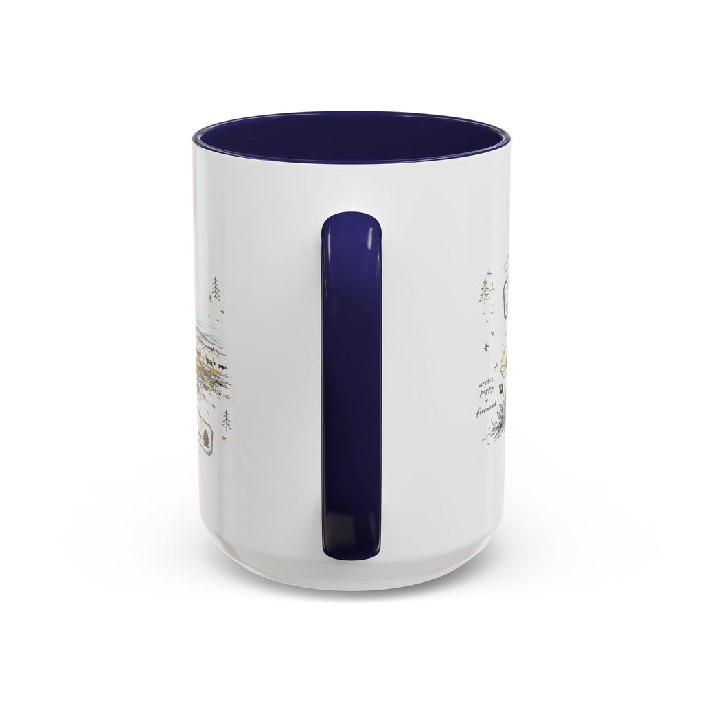 Gates of the Arctic National Park Coffee Mug | Alaska Arctic Wilderness Gift | Accent Color Ceramic 11oz 15oz