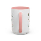 Rocky Mountain National Park Christmas Mug | Watercolor Travel Souvenir | Holiday Gift | Accent Ceramic Coffee Cup 11oz 15oz