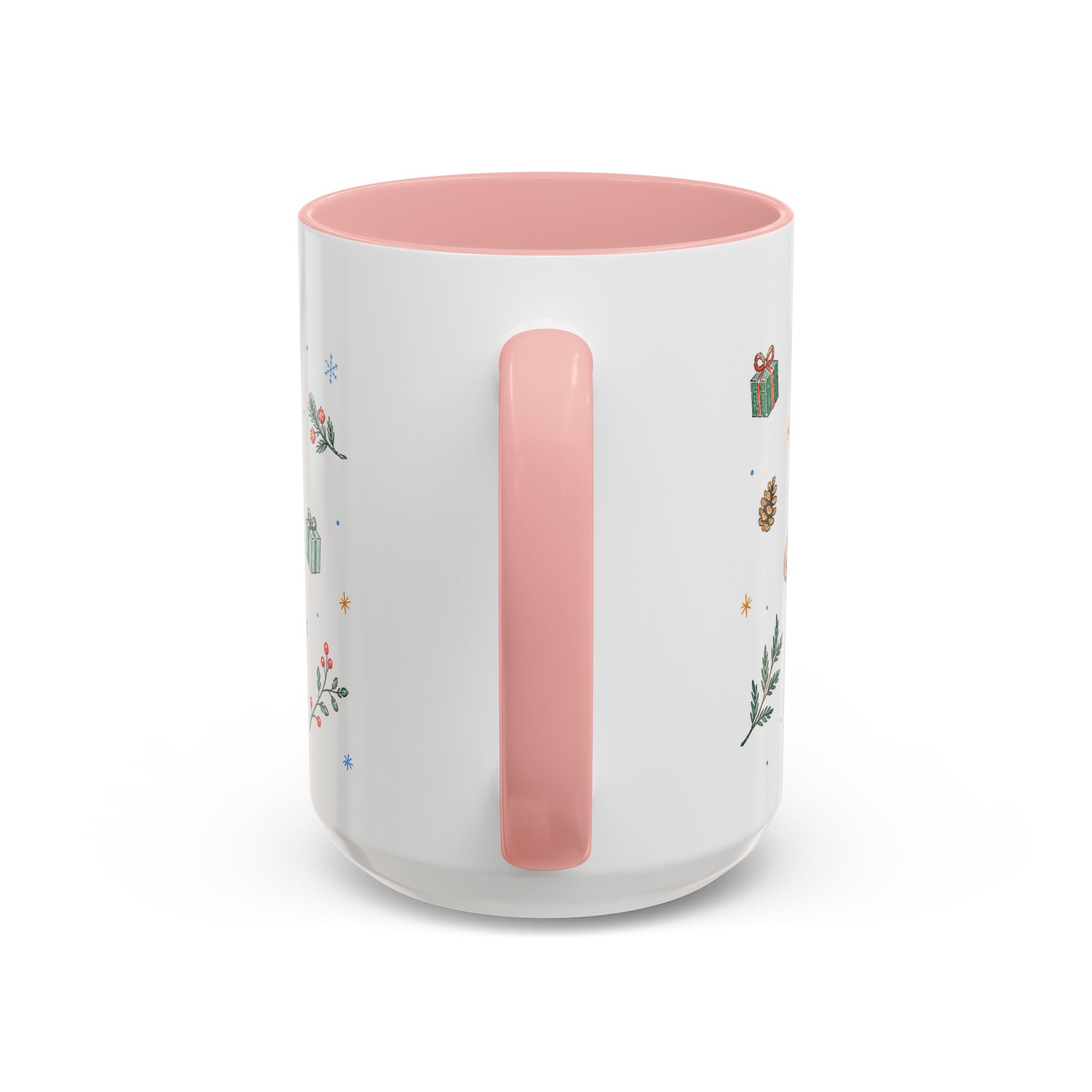 Rocky Mountain National Park Christmas Mug | Watercolor Travel Souvenir | Holiday Gift | Accent Ceramic Coffee Cup 11oz 15oz