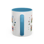 Bangkok Coffee Mug | Postage Stamp Collage Mug | Travel Souvenir Accent Cup 11oz 15oz