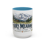 Fairy Meadows Mug, Pakistan Travel Souvenir, Bucket List Gift, Accent Ceramic Coffee Mug 11oz 15oz