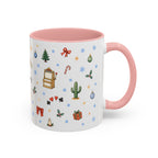Las Vegas Christmas Mug | Watercolor City Souvenir, Travel Memories (11oz, 15oz)