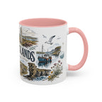 Orkney Islands Mug, Scotland Travel Souvenir, Bucket List Gift, Accent Ceramic Coffee Mug 11oz 15oz