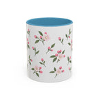 Pennsylvania Mountain Laurel Mug, State Flower Floral Coffee Cup, 11oz Botanical Gift