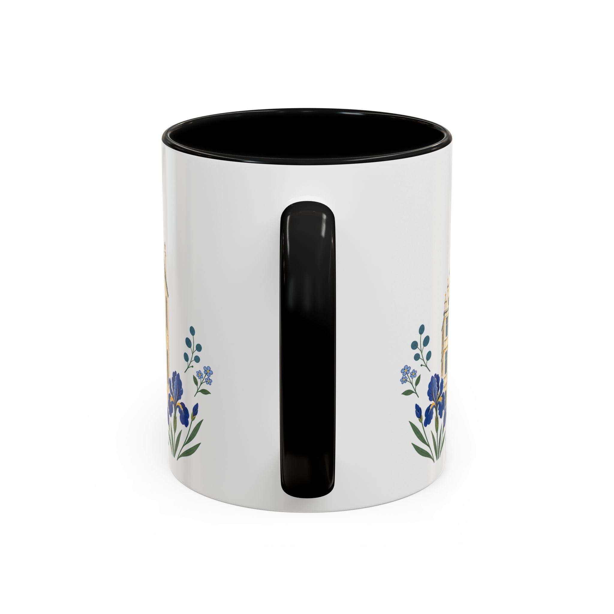 Brussels Coffee Mug | Belgium Travel Souvenir | Porcelain Decal City Gift | 11oz 15oz Accent Mug