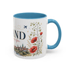 Poland Home Country Mug | Moving Away Gift | Long Distance Friendship | 11 oz 15 oz Accent Mug