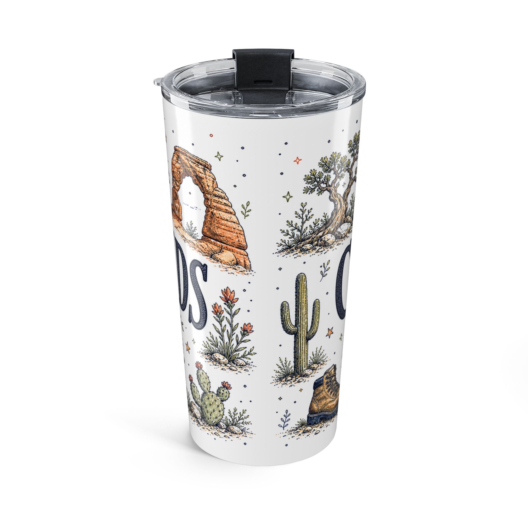 Canyonlands National Park 20oz Tumbler | Utah Red Rock Desert River Gift | Insulated Stainless Steel Travel Cup