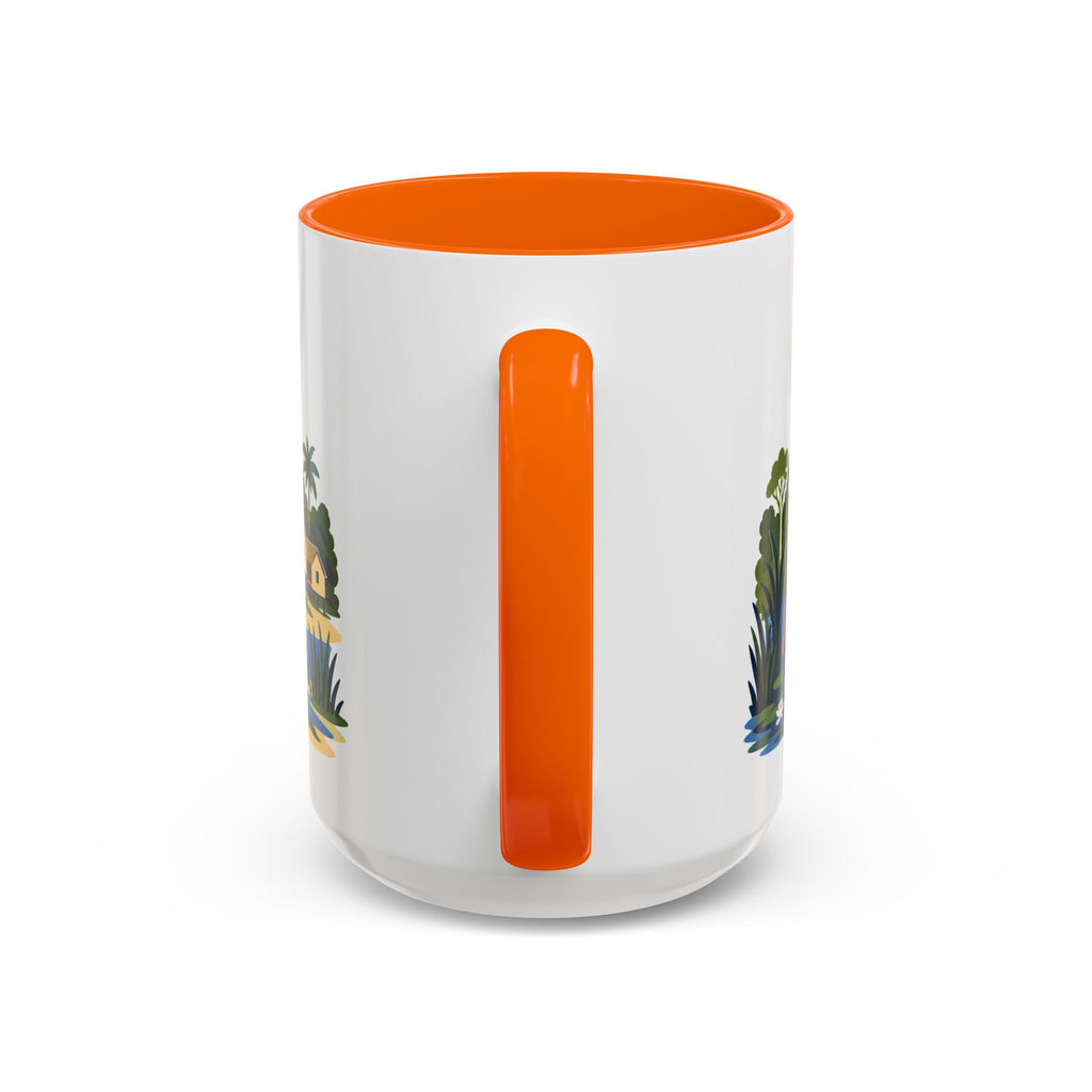 French Guiana Coffee Mug | Travel Souvenir Accent Mug | Country Gift Ceramic Cup 11oz 15oz