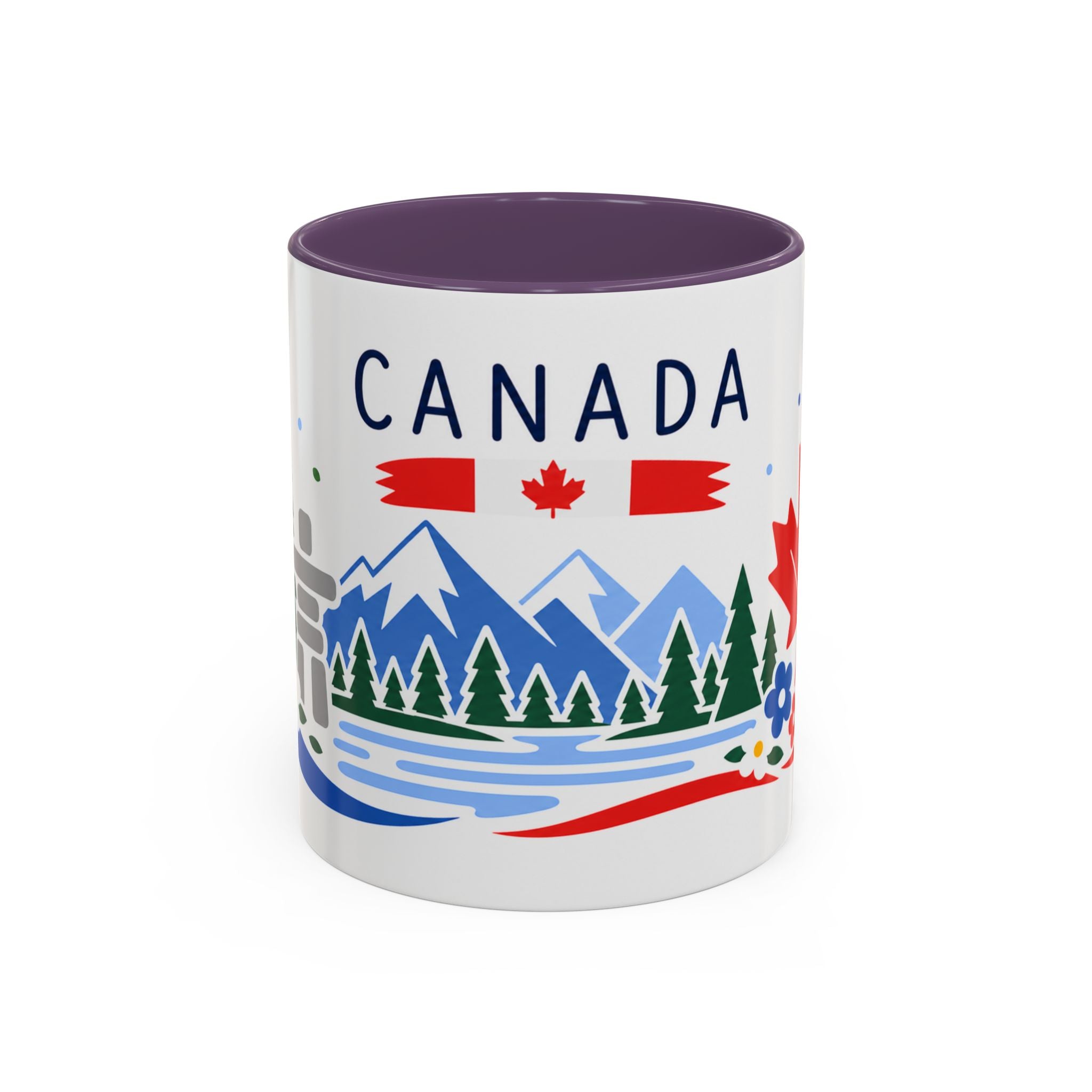 Canada Coffee Mug | Travel Souvenir Accent Mug | Country Gift Ceramic Cup 11oz 15oz