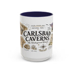 Carlsbad Caverns National Park Coffee Mug | New Mexico Cave Exploration Bat Gift | Accent Color Ceramic 11oz 15oz