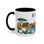 Benin Coffee Mug | Travel Souvenir Accent Mug | Country Gift Ceramic Cup 11oz 15oz
