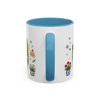 Bled Illustrated Travel Mug | Slovenia Souvenir Accent Coffee Mug | 11oz 15oz Ceramic Cup