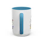 Lauterbrunnen Illustrated Travel Mug | Switzerland Souvenir Accent Coffee Mug | 11oz 15oz Ceramic Cup
