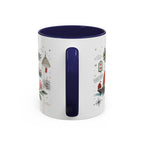 Hong Kong Coffee Mug | Asia Souvenir Travel Gift | Accent Color Ceramic 11oz 15oz