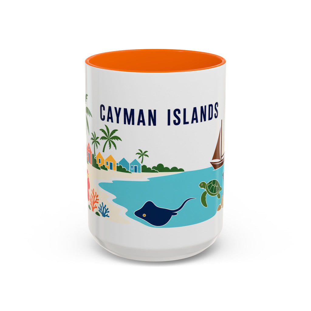 Cayman Islands Coffee Mug | Travel Souvenir Accent Mug | Country Gift Ceramic Cup 11oz 15oz
