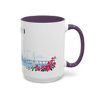 Shenzhen Coffee Mug | China Travel Souvenir | Porcelain Decal City Gift | 11oz 15oz Accent Mug