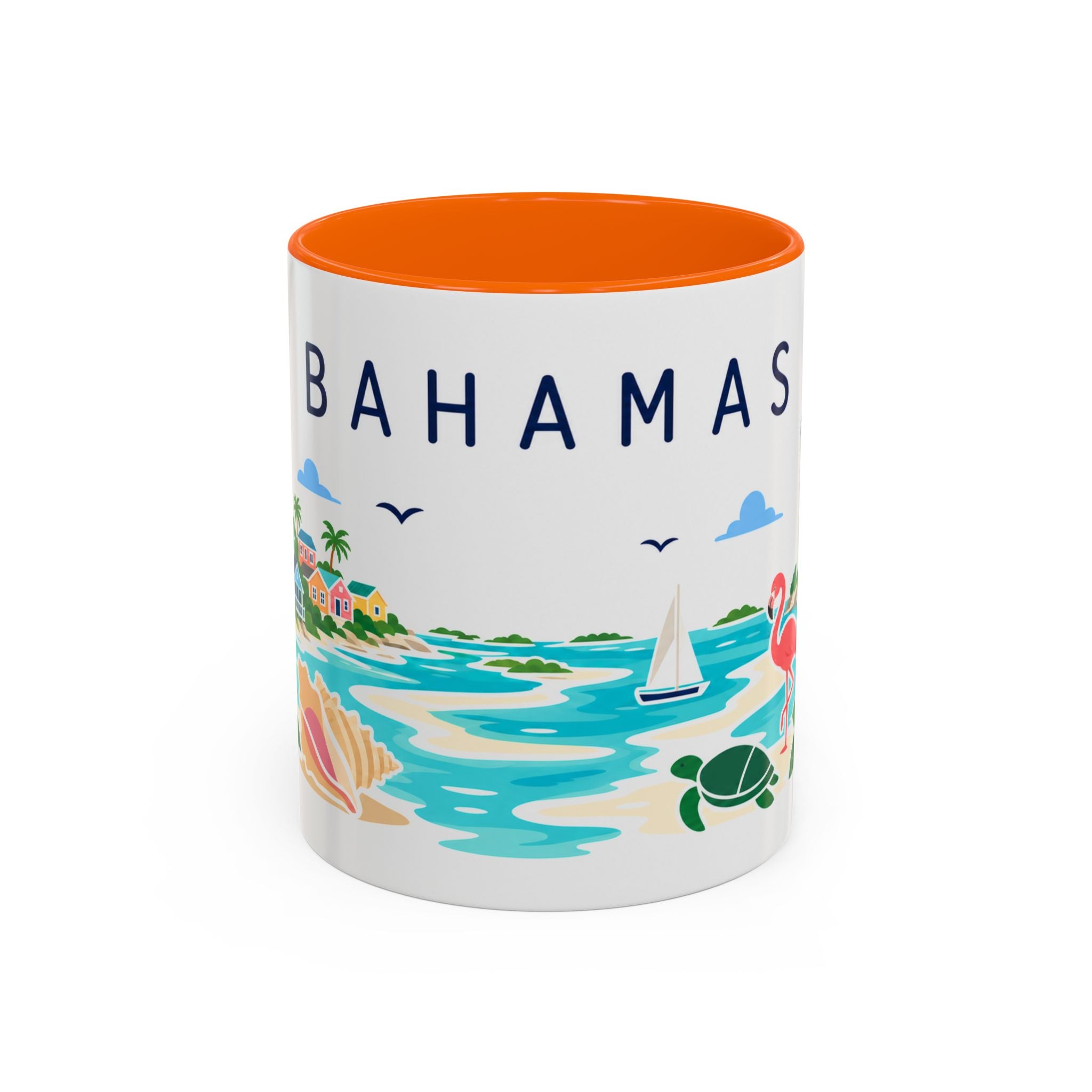 Bahamas Coffee Mug | Travel Souvenir Accent Mug | Country Gift Ceramic Cup 11oz 15oz