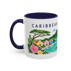 Caribbean Netherlands Coffee Mug | Travel Souvenir Accent Mug | Country Gift Ceramic Cup 11oz 15oz
