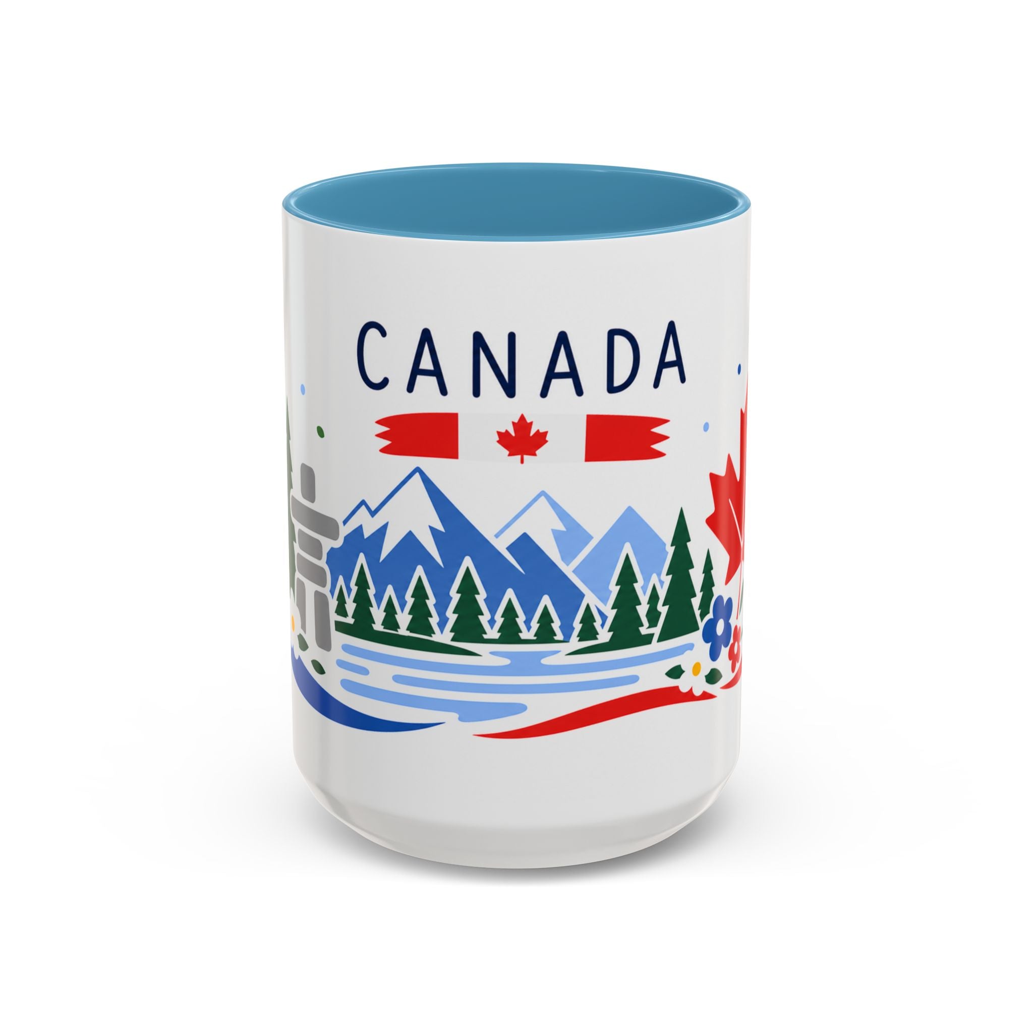 Canada Coffee Mug | Travel Souvenir Accent Mug | Country Gift Ceramic Cup 11oz 15oz