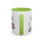 Mexico City Coffee Mug | Mexico Souvenir Travel Gift | Accent Color Ceramic 11oz 15oz