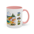 Yellowstone National Park Mug | US Travel Souvenir Accent Coffee Mug | 11oz 15oz Ceramic Cup