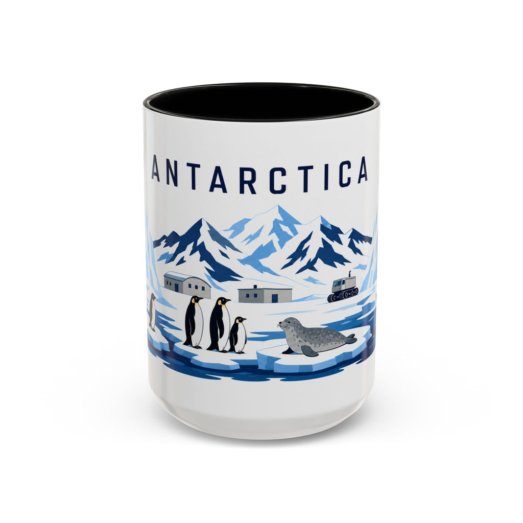 Antarctica Coffee Mug | Travel Souvenir Accent Mug | Country Gift Ceramic Cup 11oz 15oz
