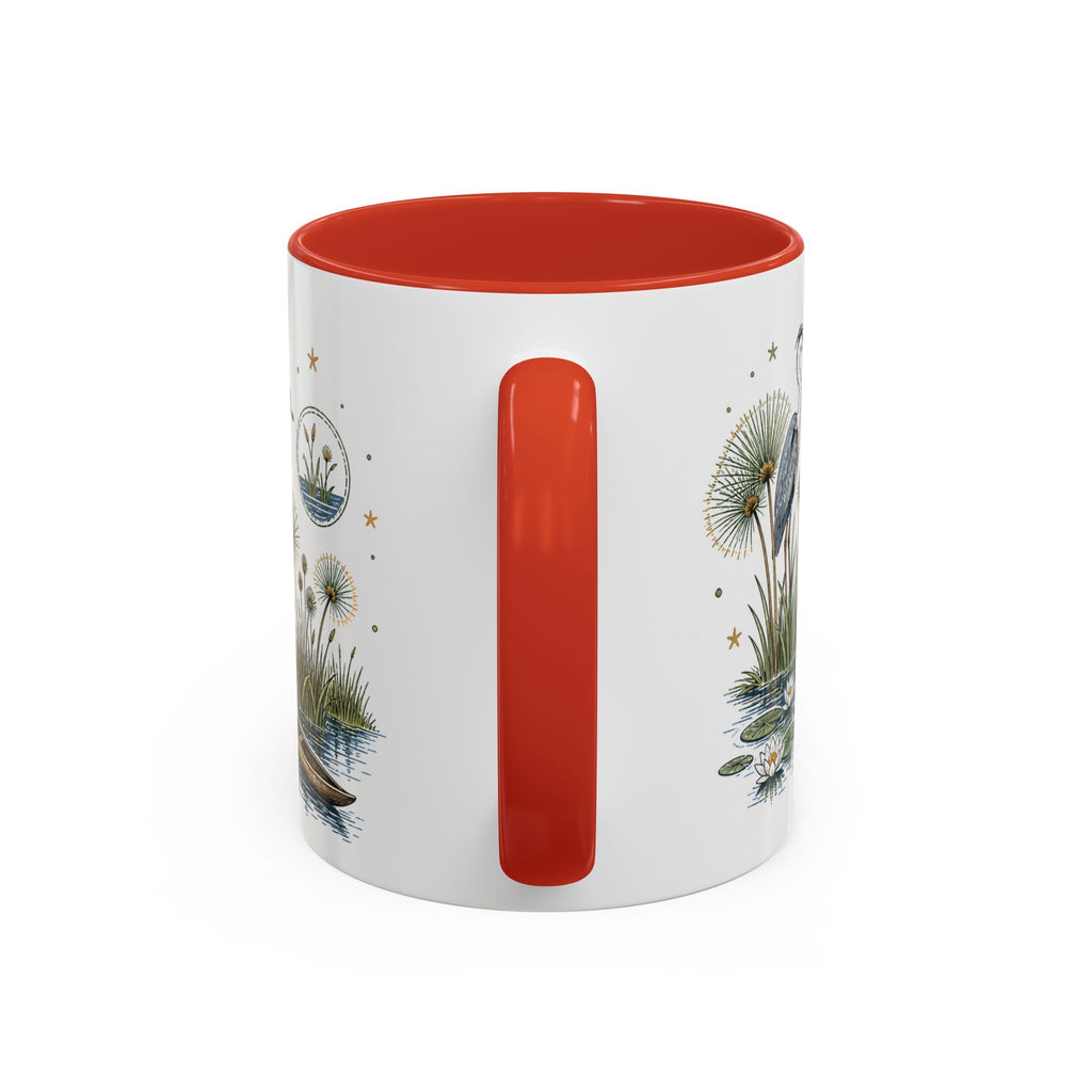 Okavango Delta Coffee Mug | Travel Destination Souvenir Gift | Accent Color Ceramic 11oz 15oz