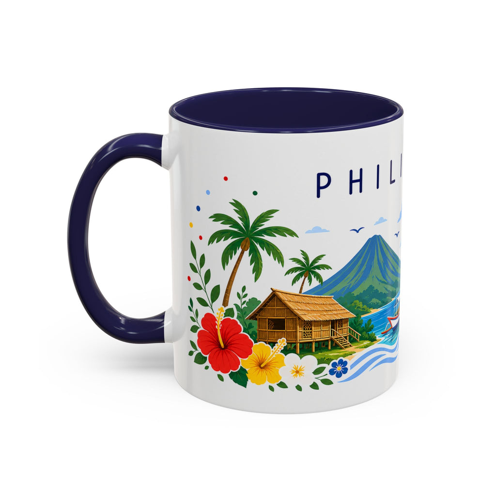 Philippines Coffee Mug | Travel Souvenir Accent Mug | Place Gift Ceramic Cup 11oz 15oz