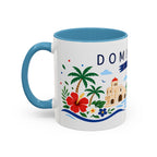 Dominican Republic Coffee Mug | Travel Souvenir Accent Mug | Country Gift Ceramic Cup 11oz 15oz