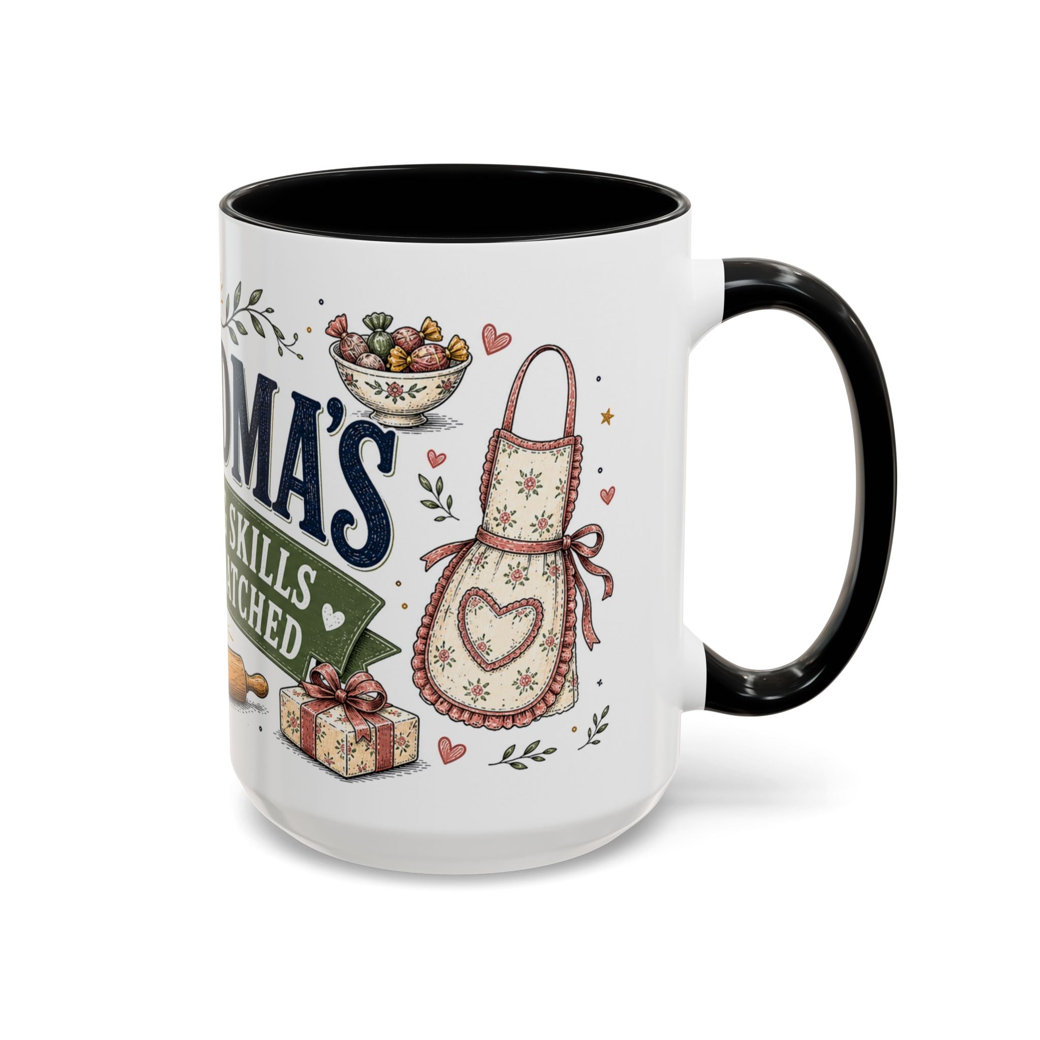 Grandma's Spoiling Skills Are Unmatched Coffee Mug | Funny Gift From Grandkids | Accent Ceramic 11oz 15oz