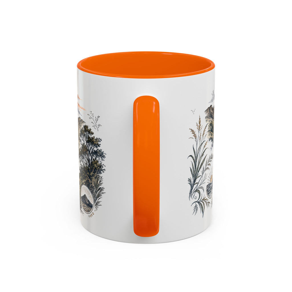 Mount Bromo Mug, Indonesia Travel Souvenir, Bucket List Gift, Accent Ceramic Coffee Mug 11oz 15oz