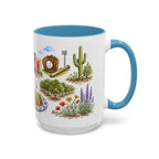 Mesa Illustrated Travel Mug | City Souvenir Accent Coffee Mug | 11oz 15oz Ceramic Cup
