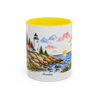 Acadia National Park Mug | US Travel Souvenir Accent Coffee Mug | 11oz 15oz Ceramic Cup