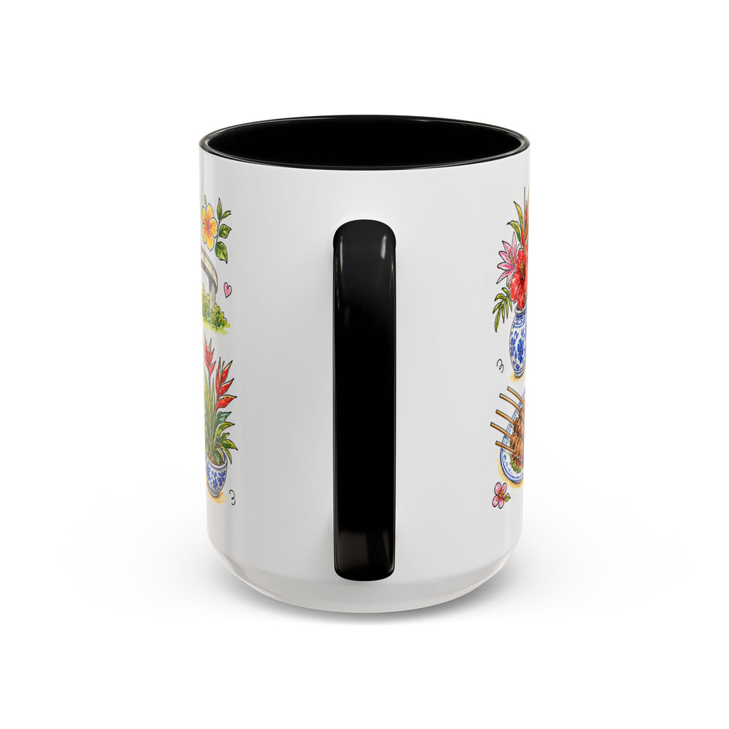 Kuala Lumpur Illustrated Travel Mug | City Souvenir Accent Coffee Mug | 11oz 15oz Ceramic Cup