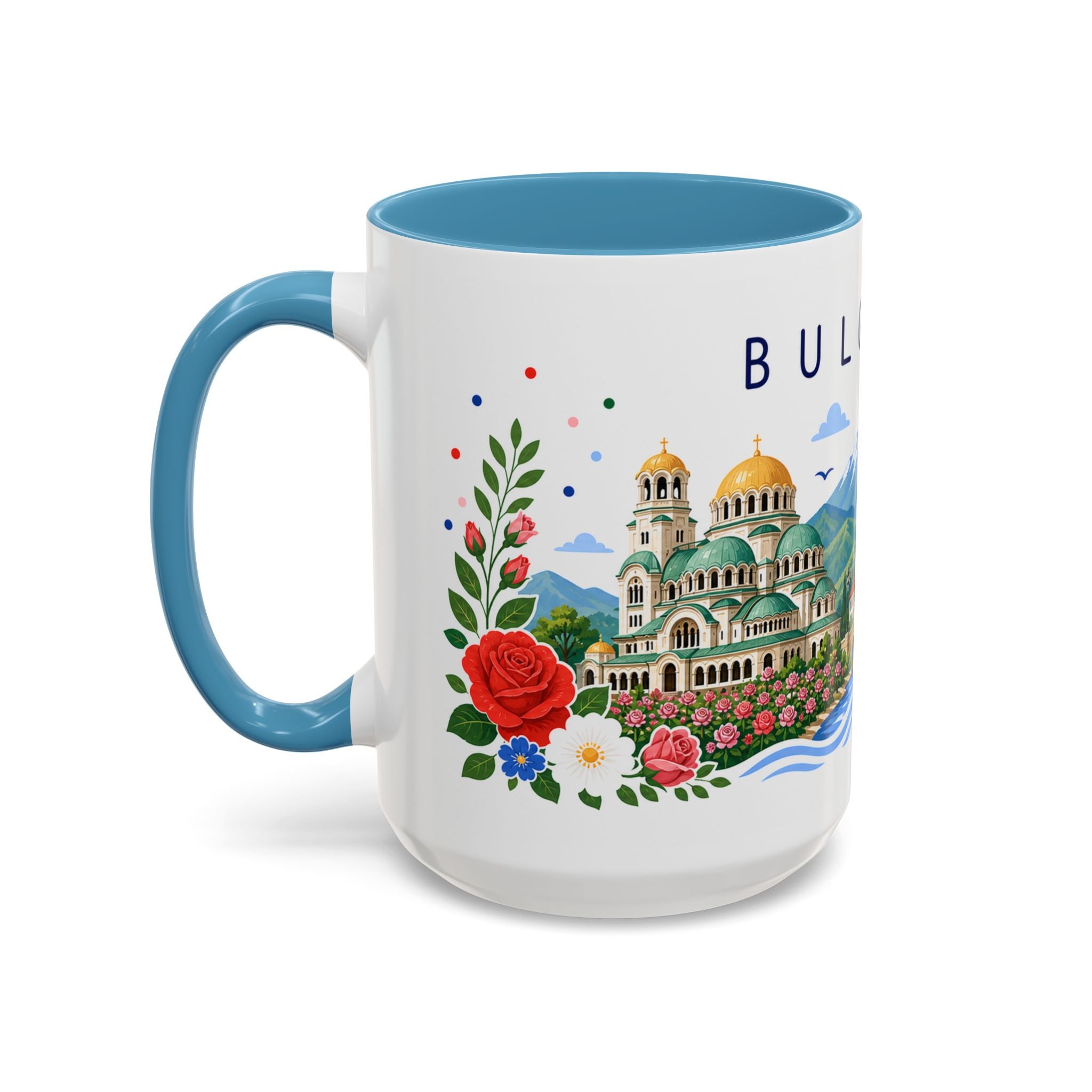 Bulgaria Coffee Mug | Travel Souvenir Accent Mug | Place Gift Ceramic Cup 11oz 15oz