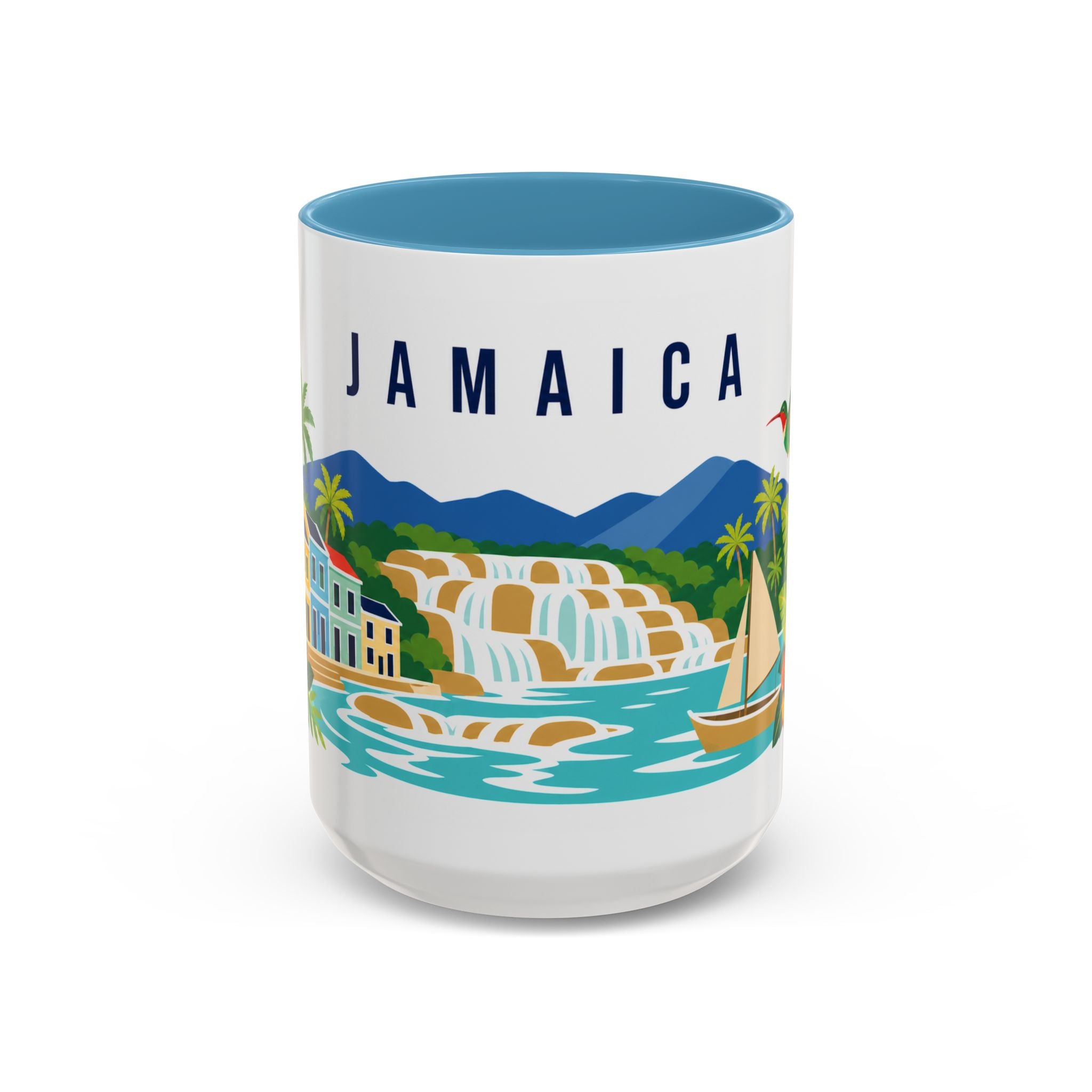 Jamaica Coffee Mug | Travel Souvenir Accent Mug | Country Gift Ceramic Cup 11oz 15oz